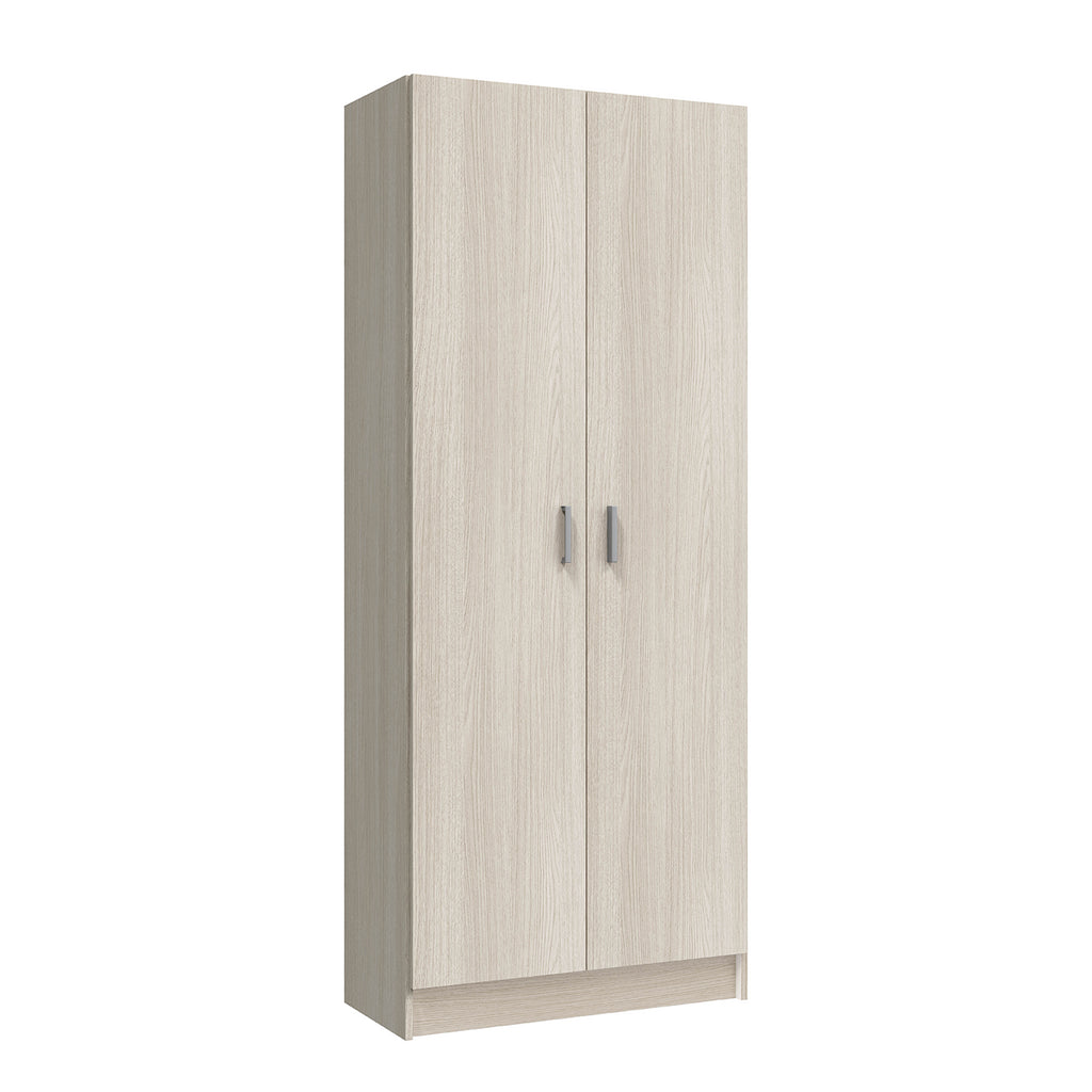Vita 2 Door Kitchen Utility Room Cabinet - Oak Finish