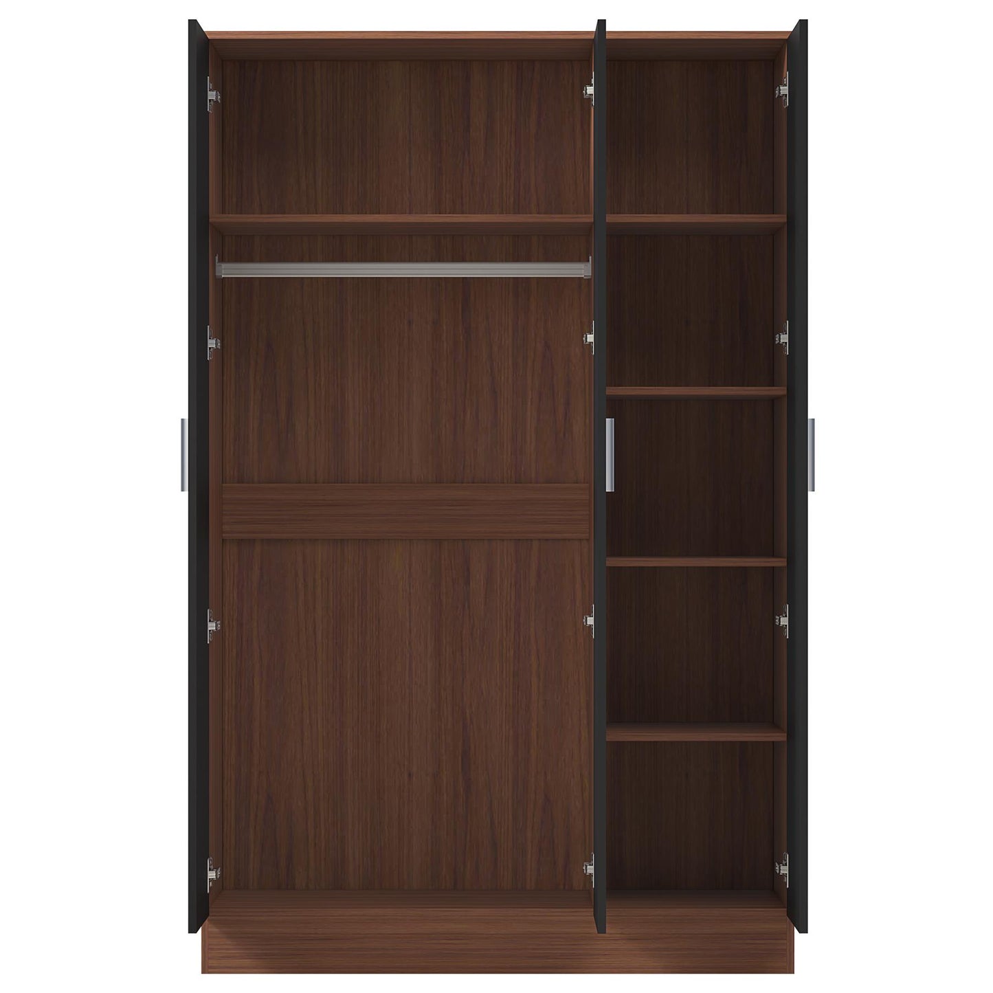 REFLECT Gloss Bedroom Furniture Wardrobe Chest Bedside Desk - 4 Colour Options