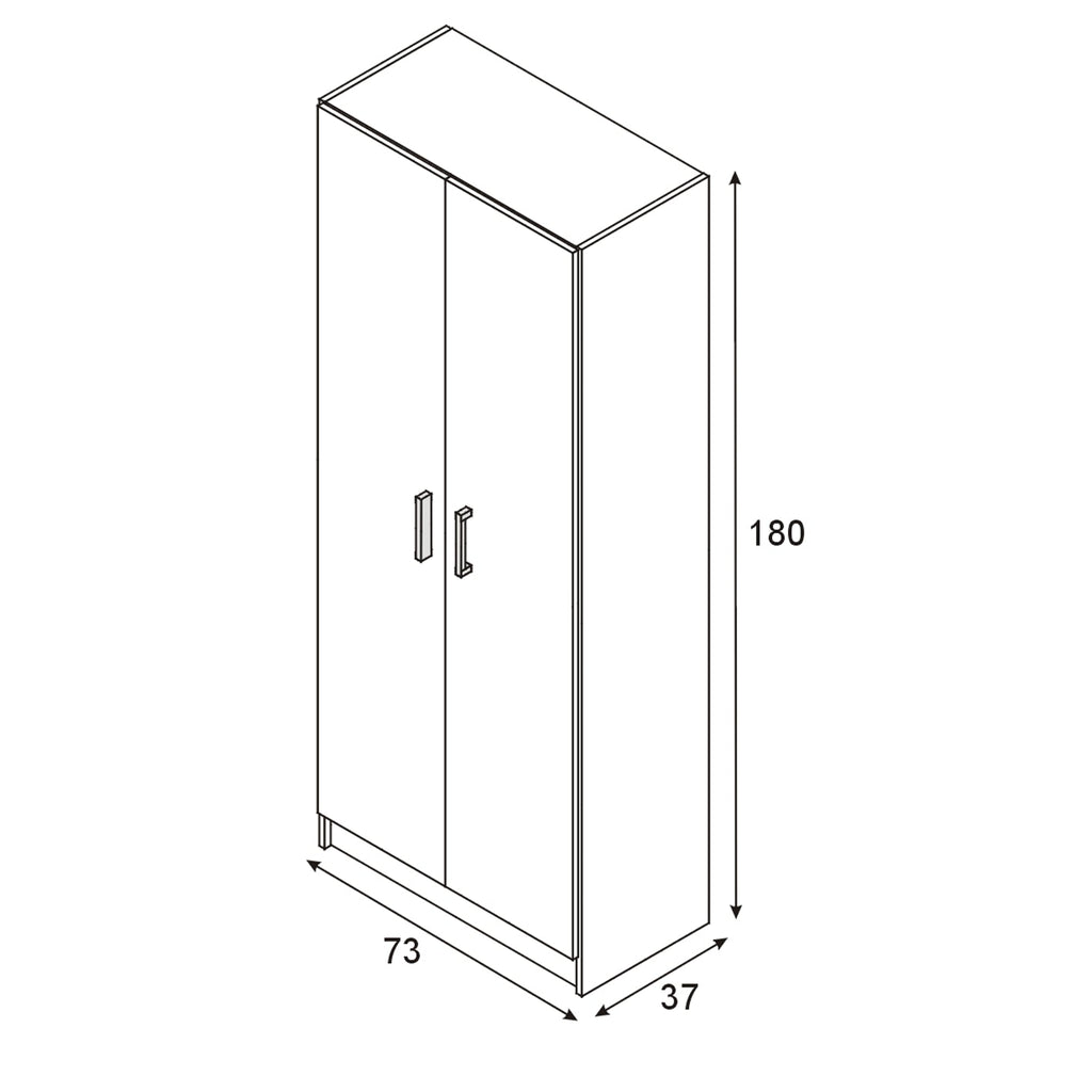 VITA Utility Laundry Cupboard / Cabinet Storage Units 7 Options in White