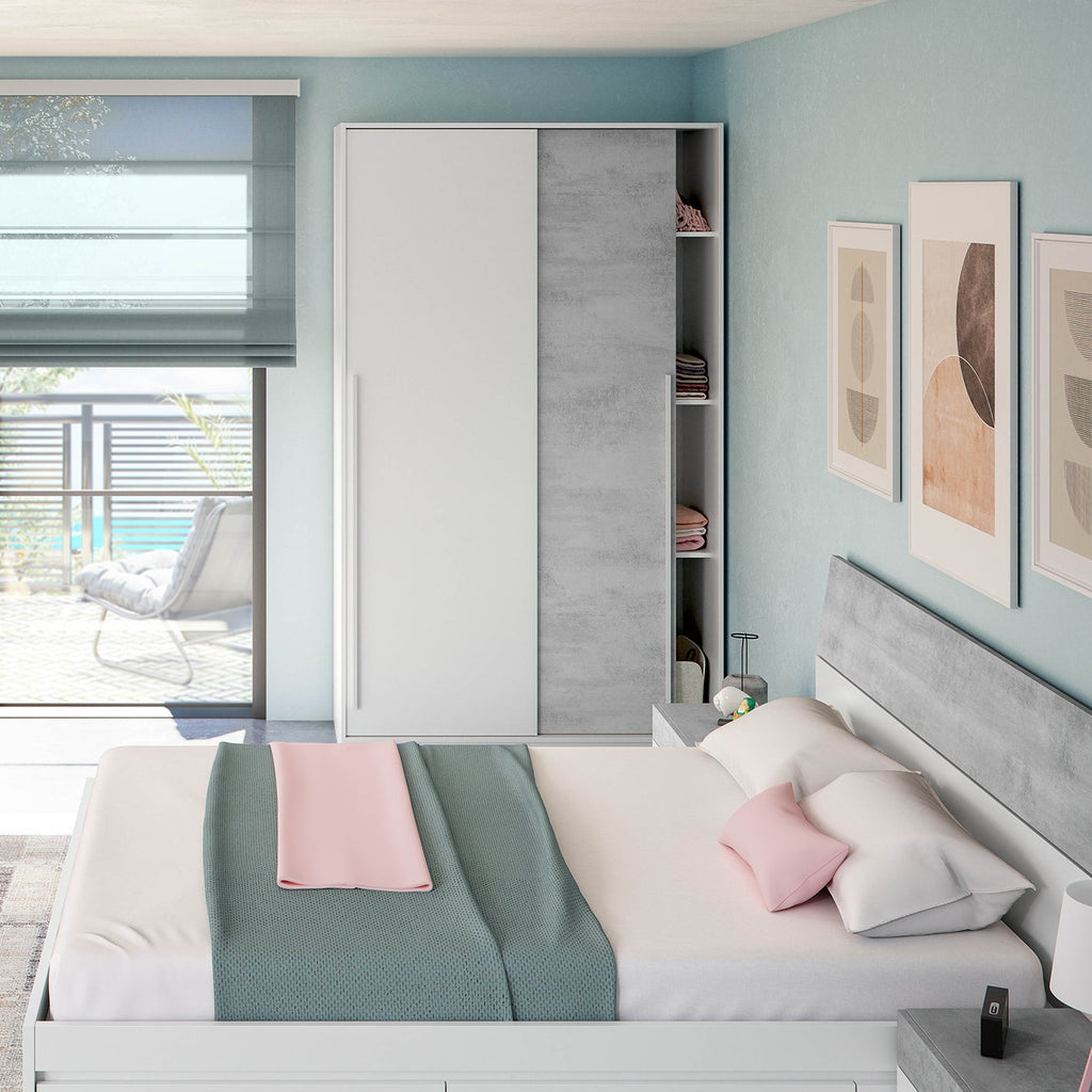 Modern Hinged/Sliding Wardrobes - Optional Internal Drawer & Colour Options