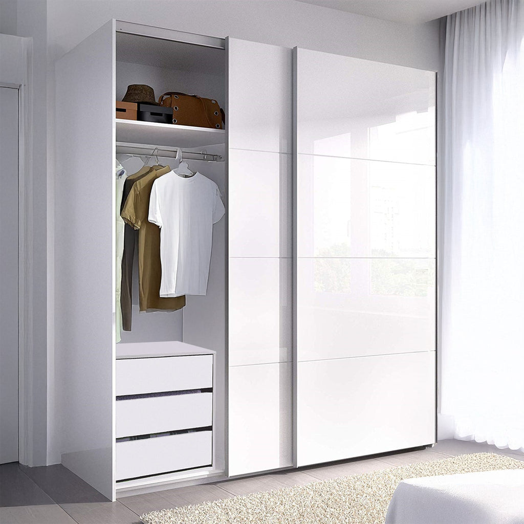 Modern Hinged/Sliding Wardrobes - Optional Internal Drawer & Colour Options