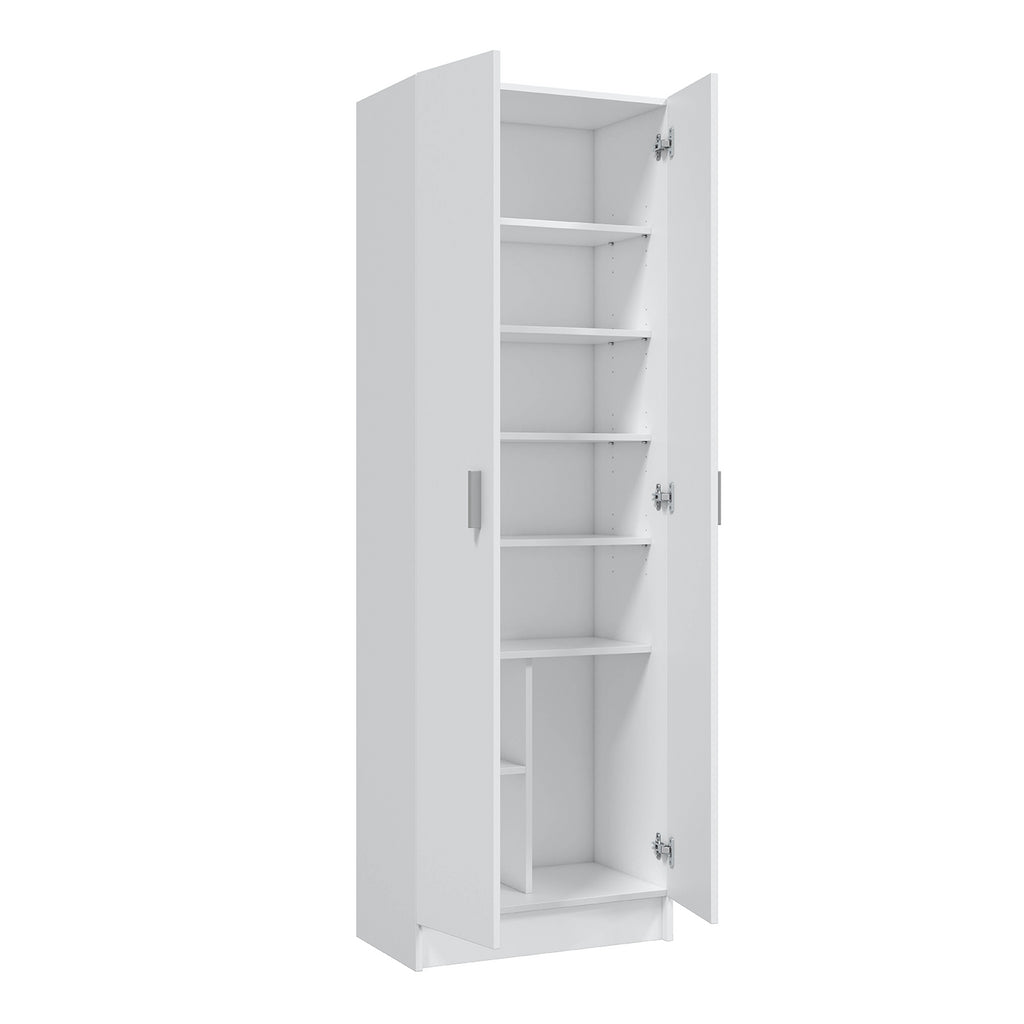 VITA Utility Laundry Cupboard / Cabinet Storage Units 7 Options in White