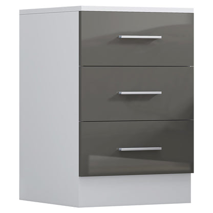 REFLECT 3pc Bedroom Set - 2 Door Corner + 2x Bedsides - 4 Colour Options