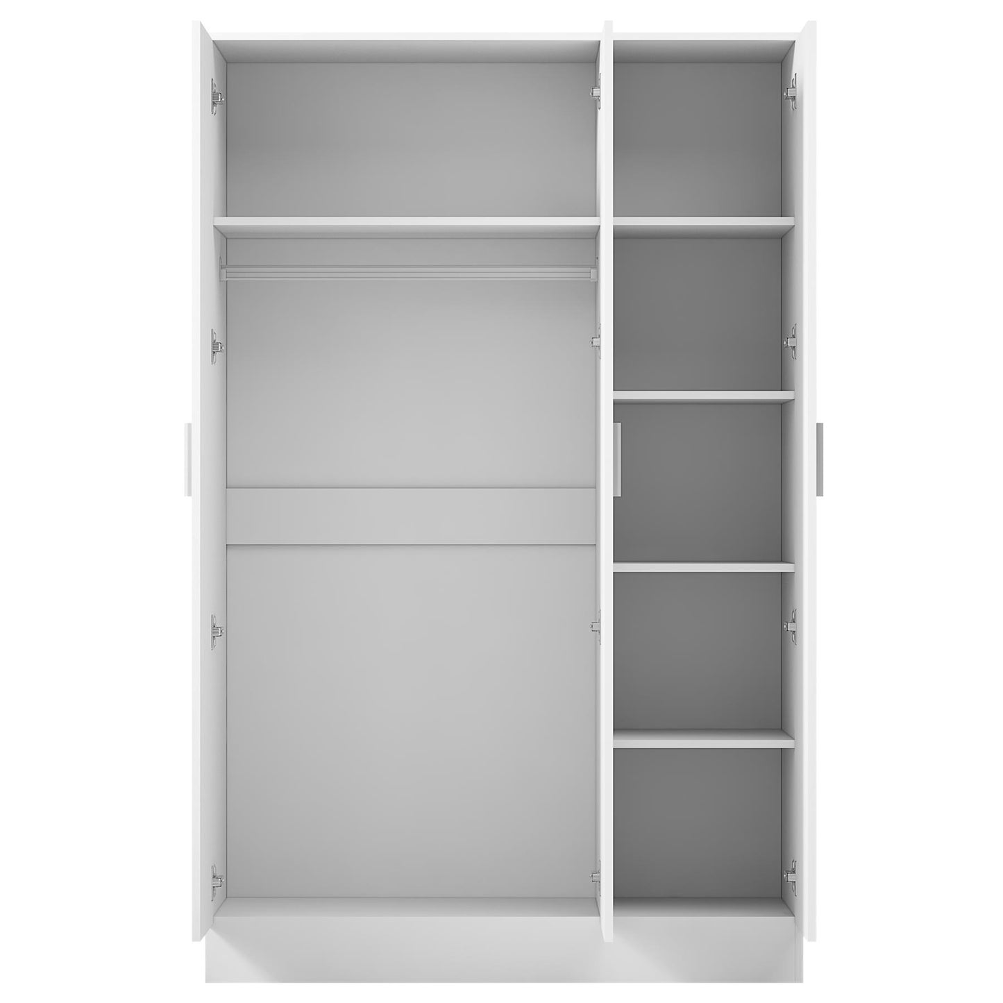 REFLECT 1dr Corner Bedroom Furniture Bundles Chest, Bedsides, Desks - 4 Colours