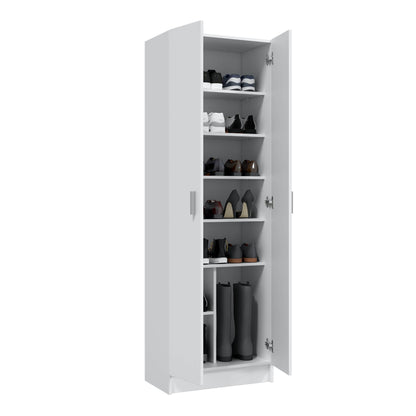 VITA Utility Laundry Cupboard / Cabinet Storage Units in White OR Oak Options