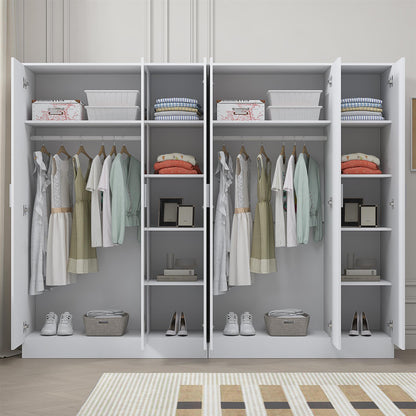 REFLECT 2pc Wardrobe Bundle - 3 Door Mirror + 3 Door Mirror - 4 Colour Options