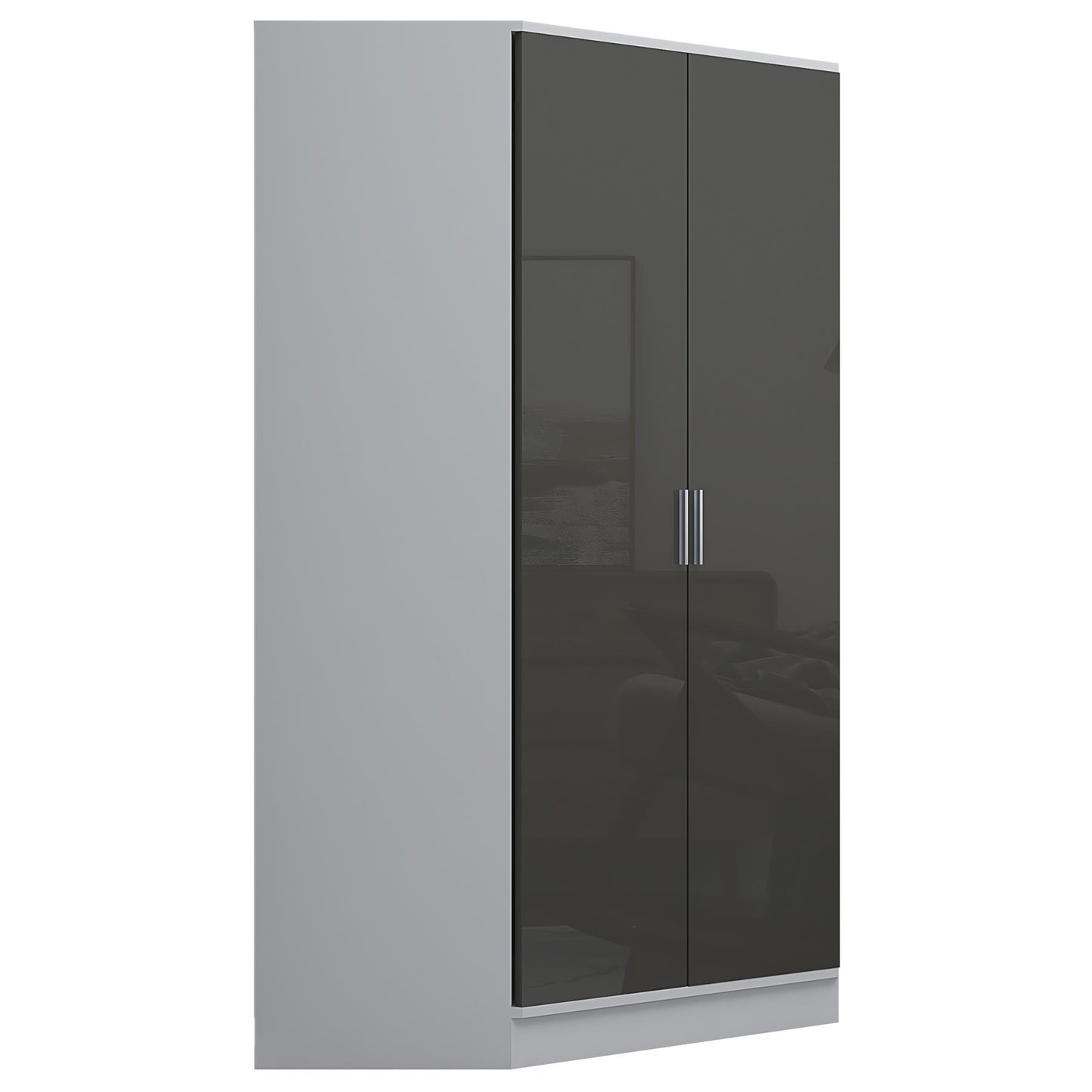 REFLECT Gloss 6 Door Wardrobe Bundle - 2 Door Corner + 2 Door + 2 Door Wardrobe