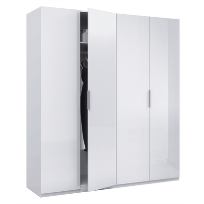 Modern Hinged/Sliding Wardrobes - Optional Internal Drawer & Colour Options