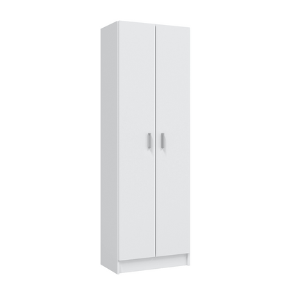 VITA Utility Laundry Cupboard / Cabinet Storage Units in White OR Oak Options