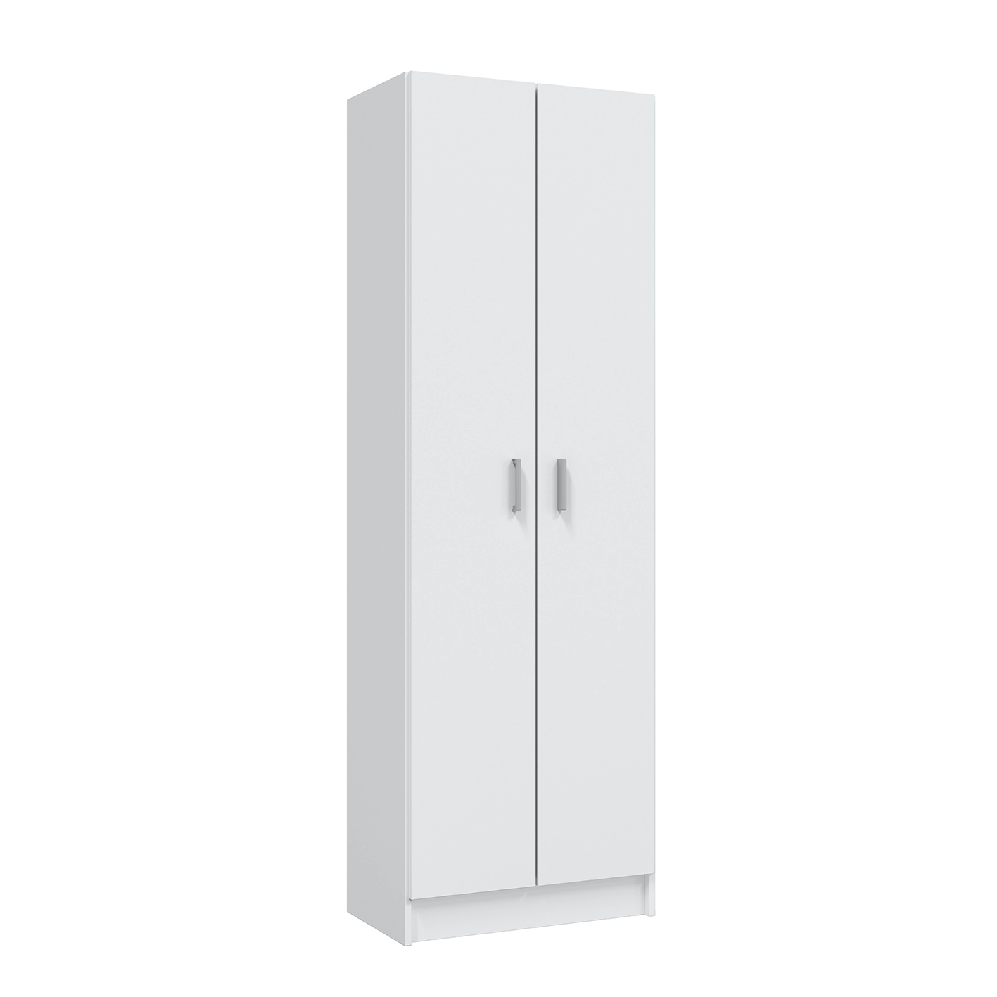 Vita White 2 Door Shoe & Boot Cupboard - Modular Kitchen Utility Room Cleaning Cabinet