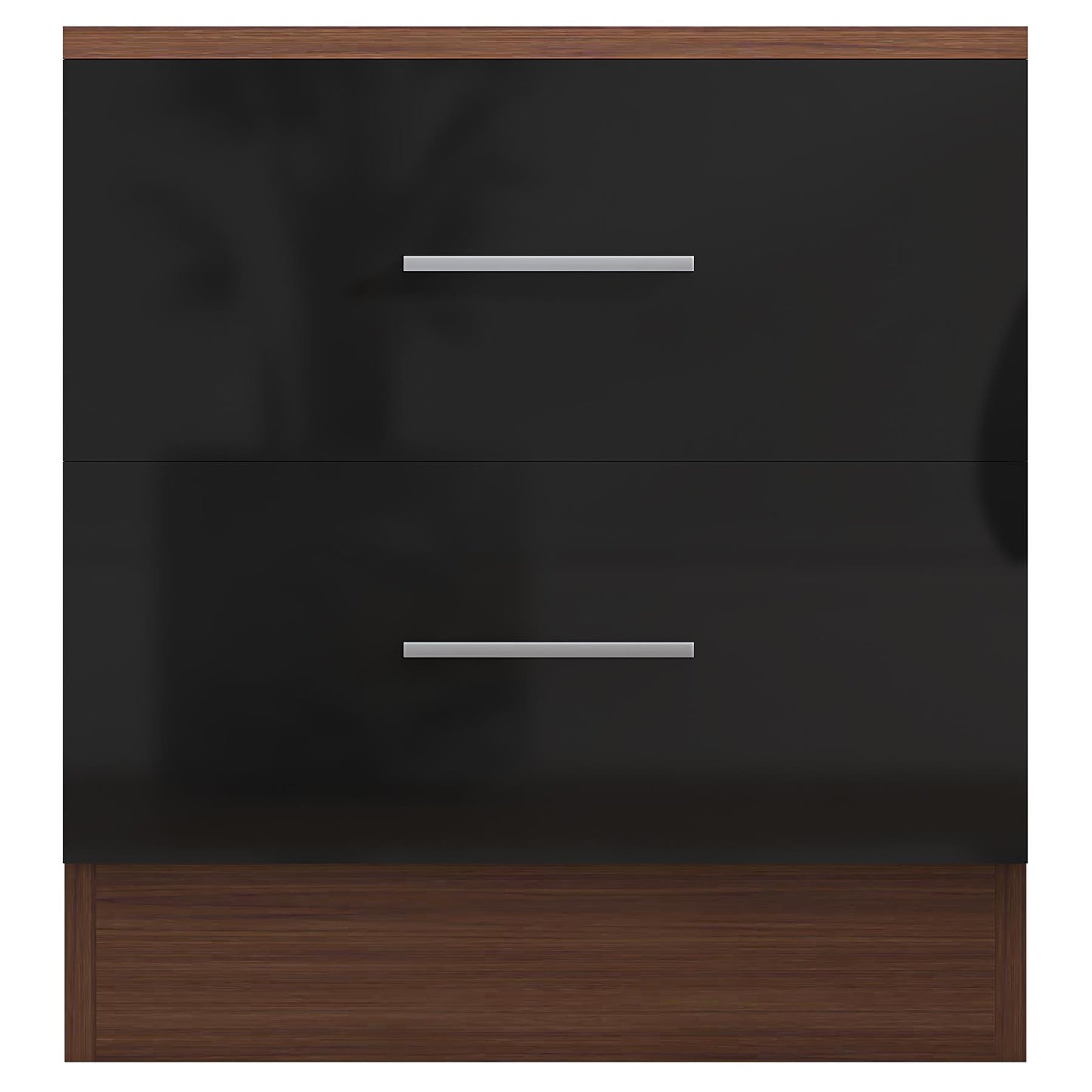 REFLECT Gloss Bedroom Furniture Wardrobe Chest Bedside Desk - 4 Colour Options