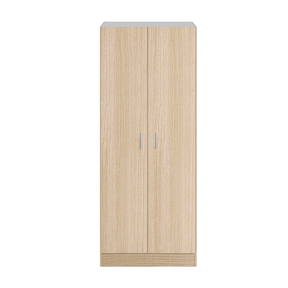 Vita 2 Door Kitchen Utility Room Cabinet - Oak Finish