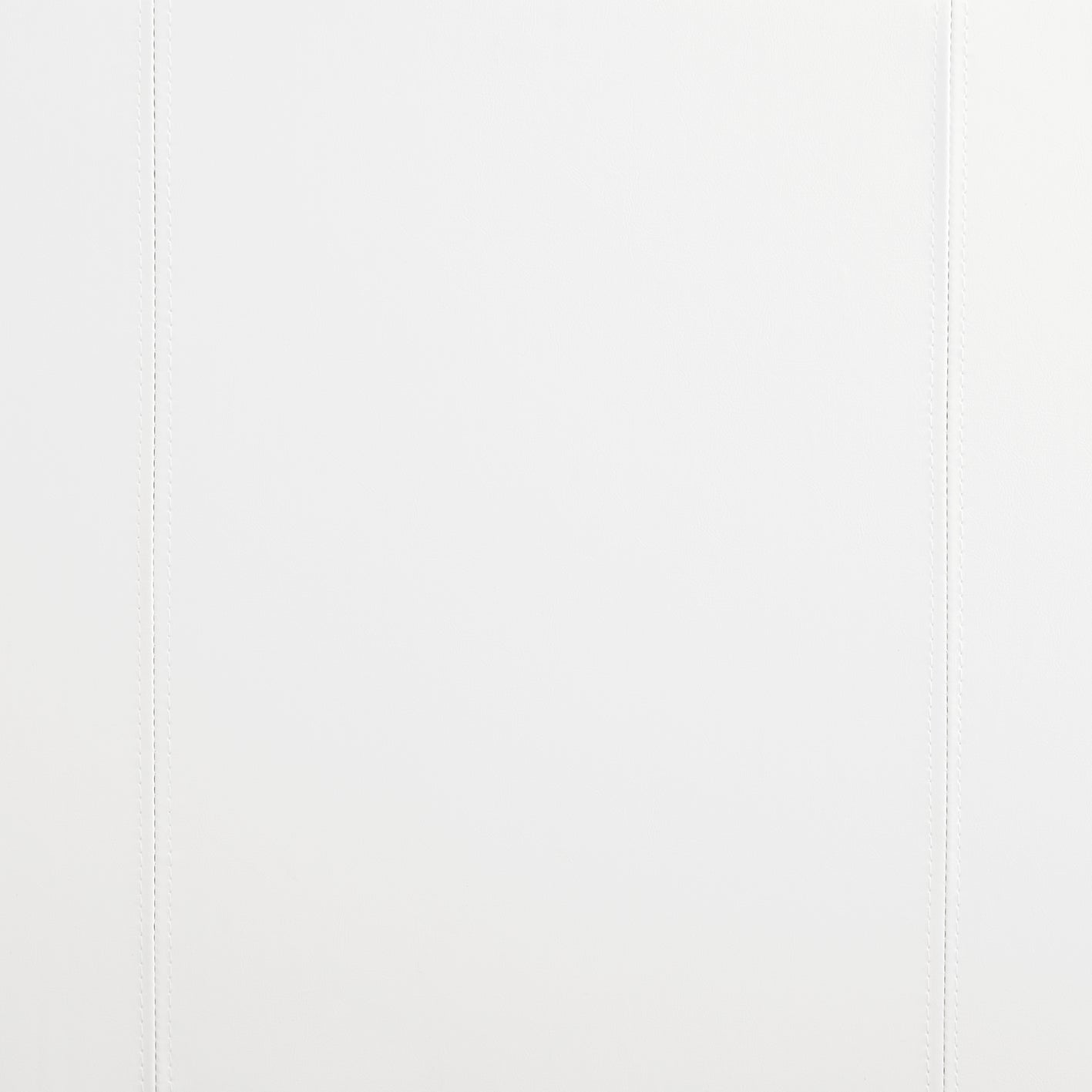 LUNA 4FT Small Double White Ottoman Storage Bed with Gas Lift - Faux Leather Fabric