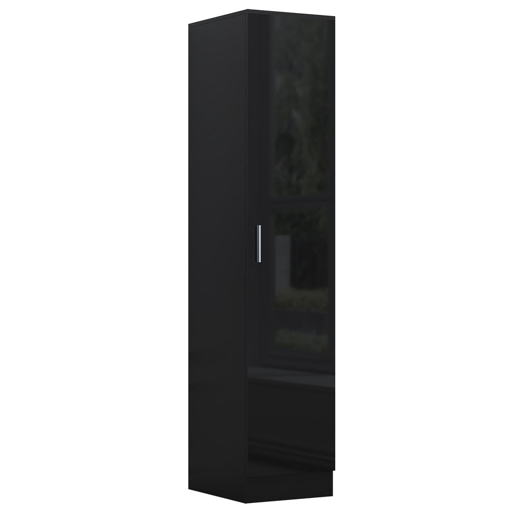 REFLECT Gloss 3 Door Corner Wardrobe Bundle Inc Corner + 1 Door Wardrobe Set