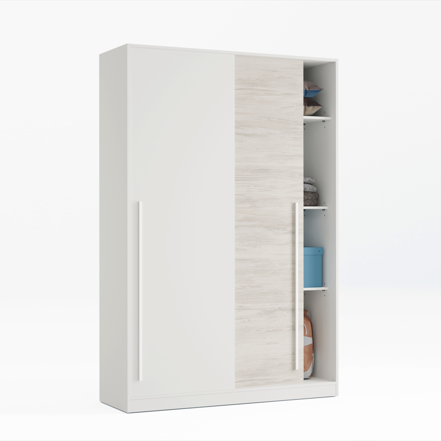 Modern Hinged/Sliding Wardrobes - Optional Internal Drawer & Colour Options