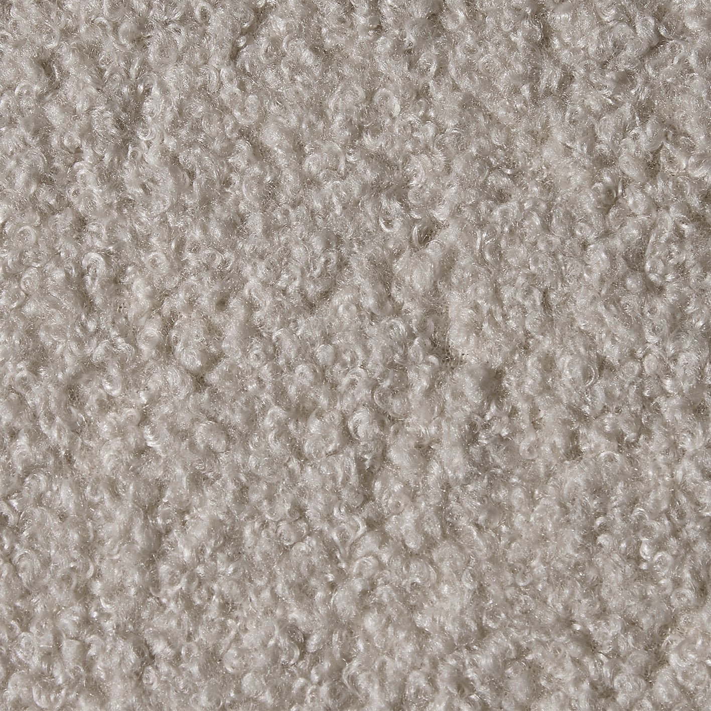 TEDDY BOUCLE 4FT Small Double Gas Lift Up Ottoman Storage Bedframe (Cream Beige)