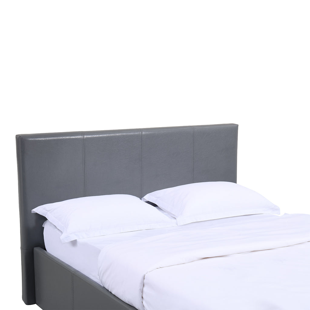 LUNA Faux Leather Ottoman Storage Bed Available Colour Size & Mattress Options
