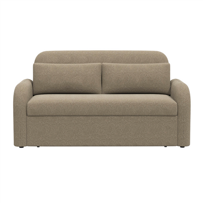 NOMA 2 Seater Boucle Pull Out Sofabed with Storage - 3 Colour Options