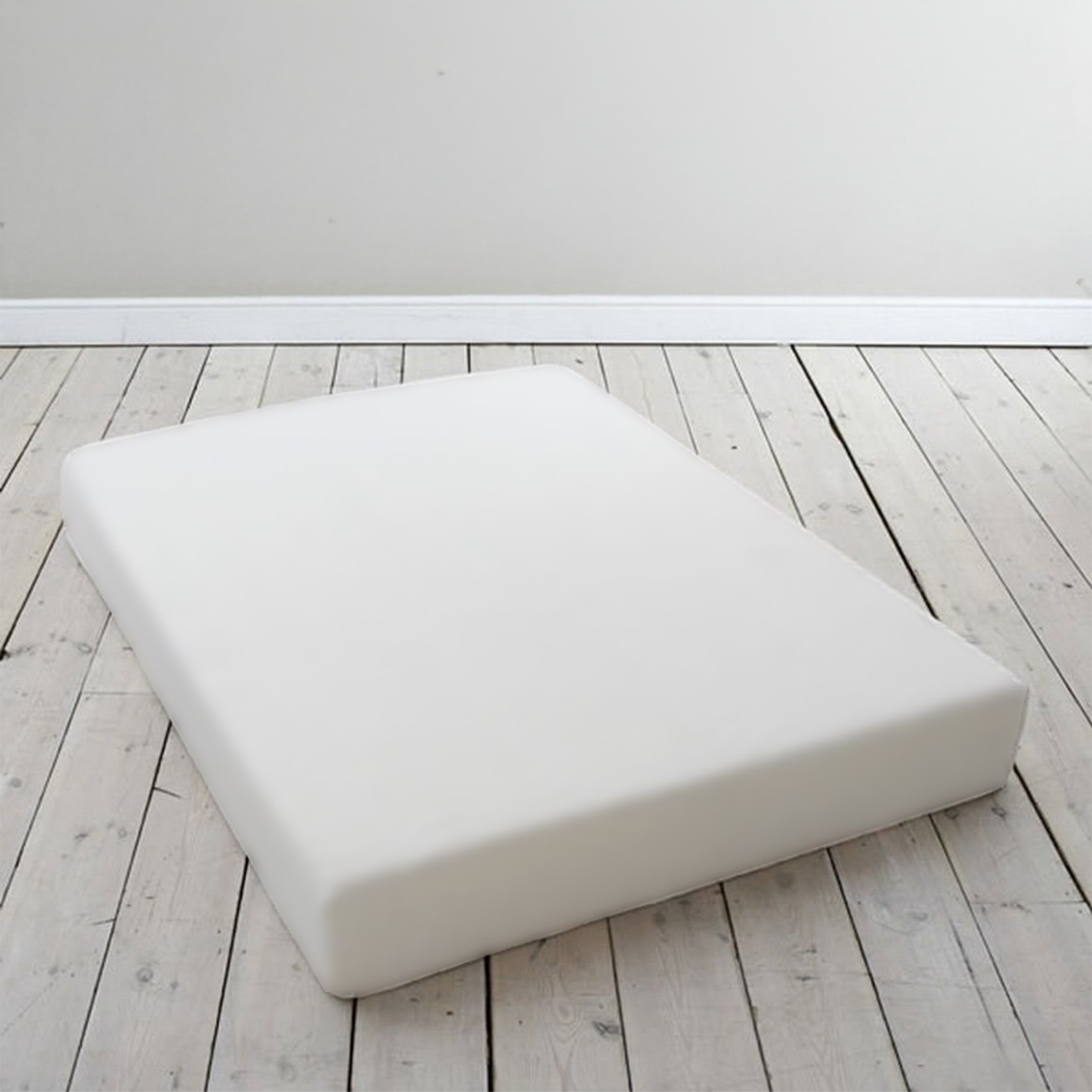 LUNA Faux Leather Ottoman Storage Bedframe in Grey 4 Size + Mattress Options