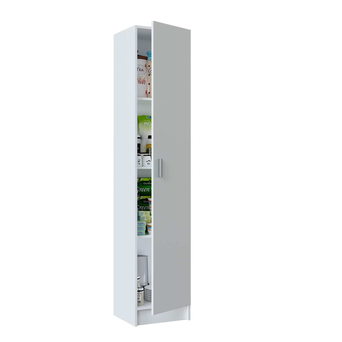 VITA Utility Laundry Cupboard / Cabinet Storage Units 7 Options in White