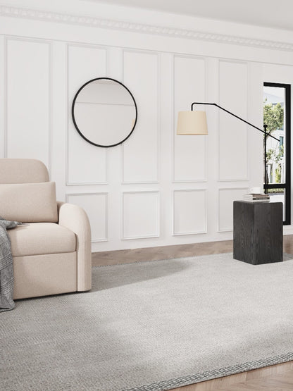 NOMA 2-Seater Boucle Pull Out Sofa Bed with Matching Cushions - Beige