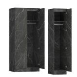2pc_grey_marble_wardrobe_set_2_door_1_door_2