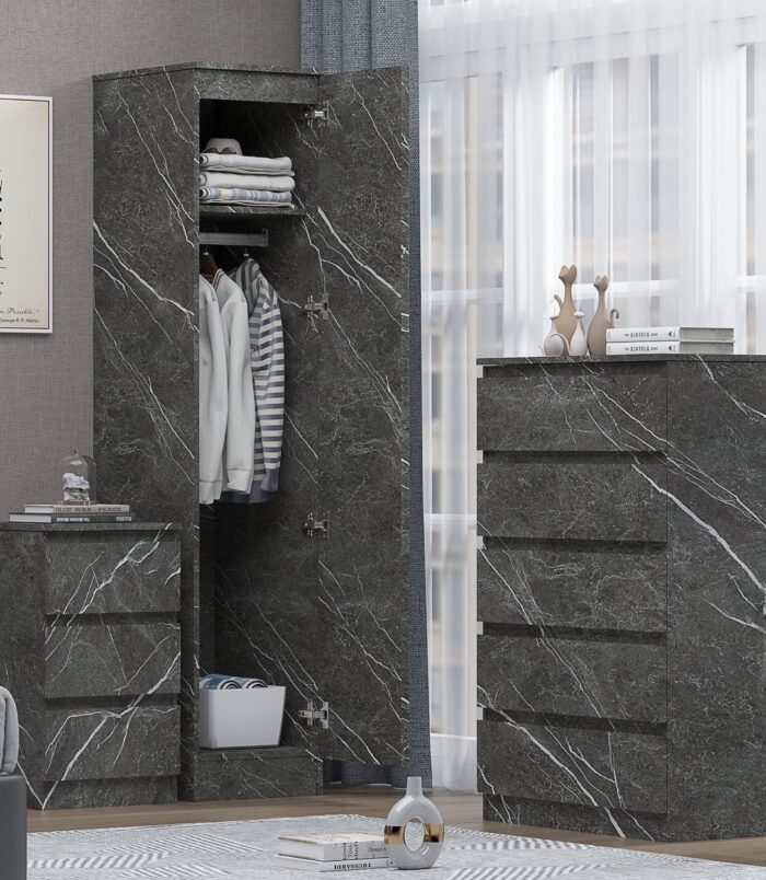 3pc_grey_marble_wardrobe_set_1_door_5_draw_bedside_3-scaled