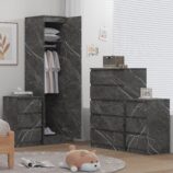 4pc_grey_marble_wardrobe_set_1_door_5_draw_2_bedsides_1-scaled