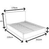 TeddyBoucle5FTStorageBedDimensions