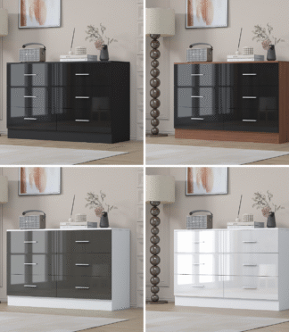 6 Drawer XL Chest - 4 Colours REFLECT