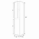 bathroom2doorcolumnfloatingwallhangingtilewhite4
