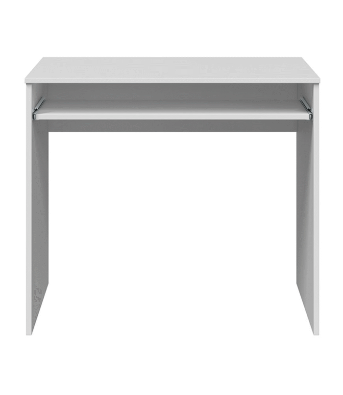 computerdeskinwhitewithrollouttray3