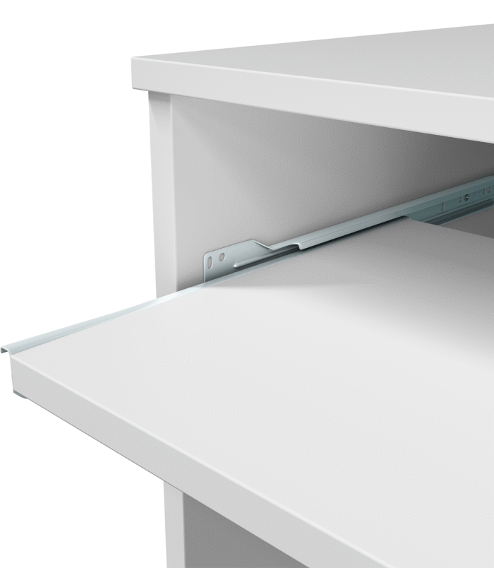 computerdeskinwhitewithrollouttray4