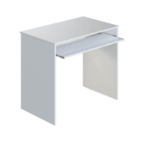 computerdeskinwhitewithrollouttray5