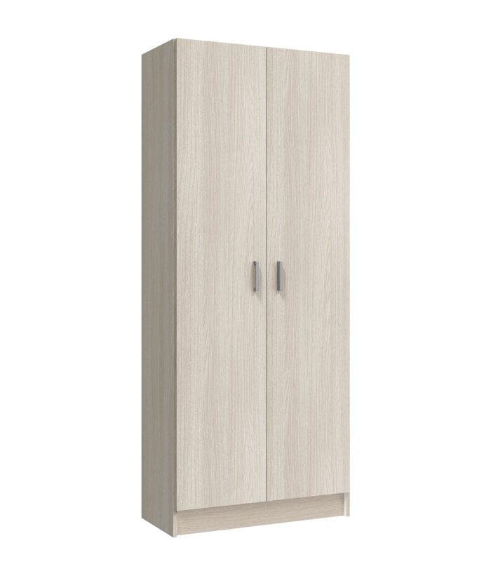 Vita 2 Door Kitchen Utility Room Cabinet - Oak Finish - H: 73cm x W: 180cm x D: 37cm.