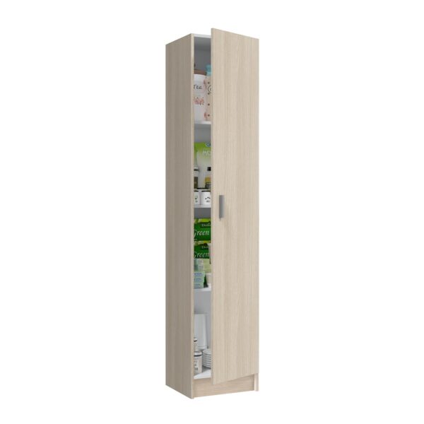 VITA Utility Laundry Cupboard / Cabinet Storage Units in White OR Oak Options - Image 60