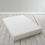 4FT6 Double Memory Foam Mattress - 10 Inch (25cm) Thick, Firm Support, Orthopaedic, Hypoallergenic - 135x190cm.