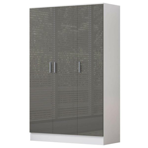 REFLECT Gloss 5 Door Corner Wardrobe Bundle Inc Corner + 3 Door Wardrobe Set - Image 29