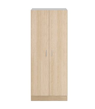 Vita 2 Door Kitchen Utility Room Cabinet - Oak Finish - H: 73cm x W: 180cm x D: 37cm.