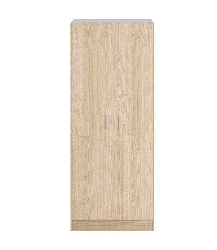 Vita 2 Door Kitchen Utility Room Cabinet - Oak Finish - H: 73cm x W: 180cm x D: 37cm.