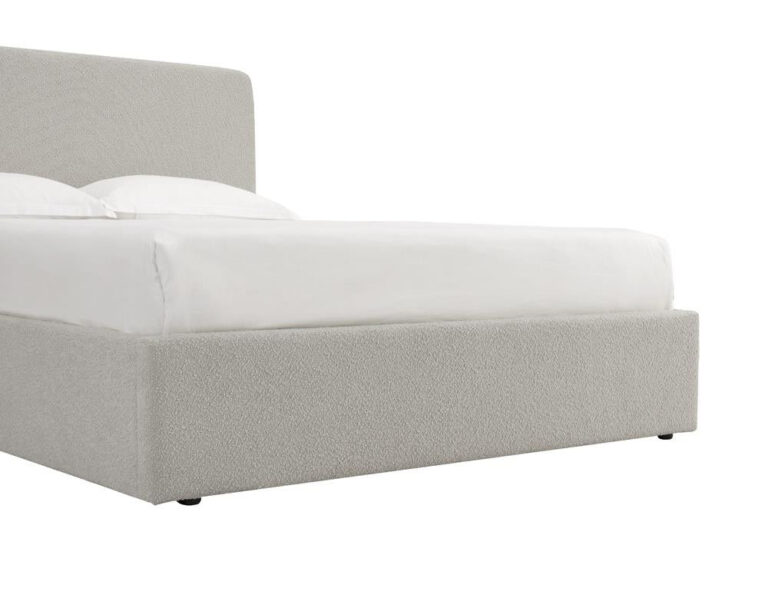 TEDDY BOUCLE 4FT6 Double Gas Lift Up Ottoman Storage Bedframe (H: 113cm x W: 155cm x L: 210cm) (Grey) - Image 8