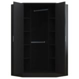 2 door corner black