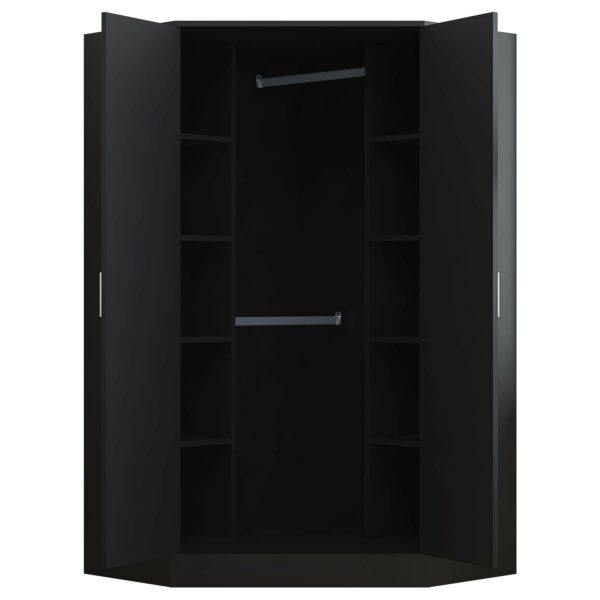 2 door corner black