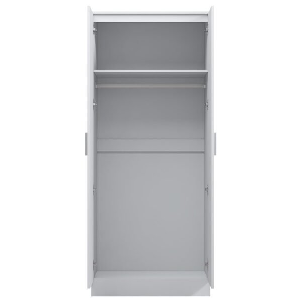 REFLECT Gloss Bedroom Furniture 2 Door Mirrored Wardrobe - 4 Colour Options - Image 29