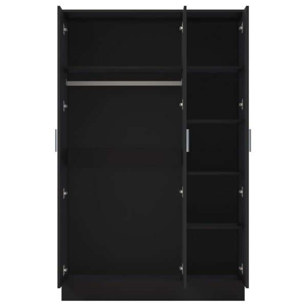 REFLECT Gloss Bedroom Furniture 3 Door Plain Wardrobe - 4 Colour Options - Image 27